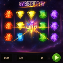 DivaSpin - Starburst Slot Game - NetEnt Casino